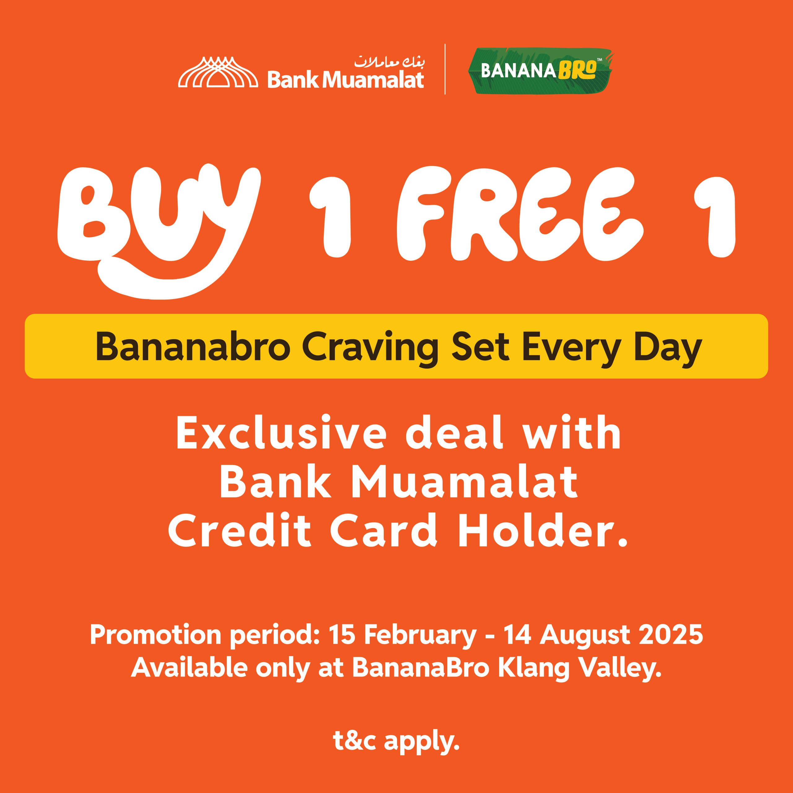 Buy 1 Free 1 Bank Mualamat